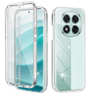 Xiaomi Redmi Note 14 Pro 5G telefonikaaned, põrutuskindel, läbipaistev