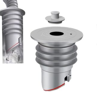 Pesumasina silikoonist äravoolutoru tihend (45-50mm)