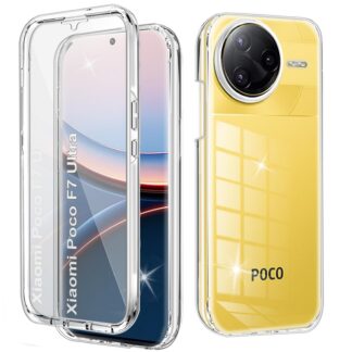 Xiaomi Poco F7 Ultra telefonikaaned, põrutuskindel, läbipaistev