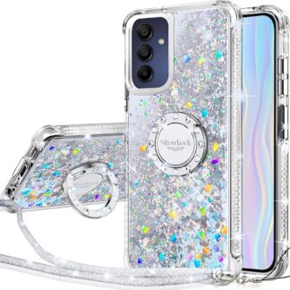 Samsung Galaxy A15 5G sädelevad telefonikaaned rihmaga, hõbedane