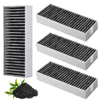 Aktiivsöefiltrid õhupuhastajale, must