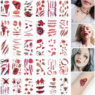 Ajutised armitätoveeringud, mitmevärvilised (30 lehte)