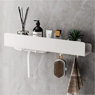 Duširiiul, roostevaba teras, valge (40cm)