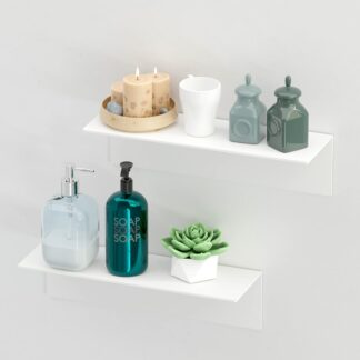 ValgeD seinariiulID, isekleepuv, akrüülist (2tk, 40cm)