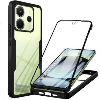 Xiaomi Redmi Note 14 4G telefonikaaned, põrutuskindel, must