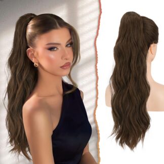 Laineline patsipikendus, nööriga, segatooniline pruun (56cm)