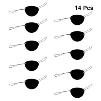 Laste piraadi silmaklapid, reguleeritavad, 14 tk komplektis
