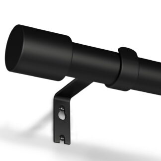 Kardinapuu, valge, reguleeritav (76-228cm, 19mm) koos kanduritega