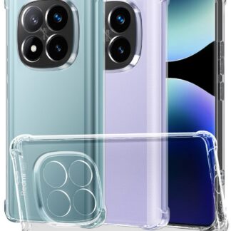 Redmi Note 14 Pro Plus 5G telefonikaaned, üliõhukesed, põrutuskindlad, läbipaistvad