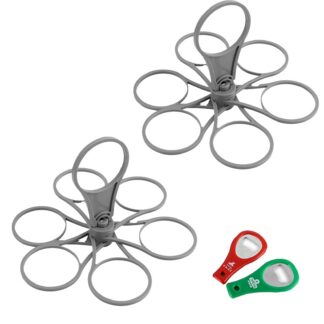 Kokkupandavad topsihoidjad, käepidemega (2tk, 6 tassi)