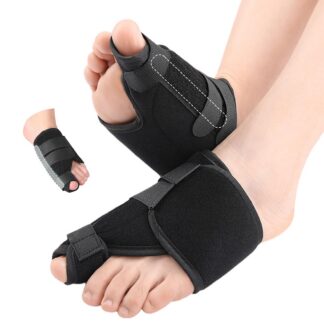 Hallux Valgus korrigeerivad lahased, reguleeritavad, must, 2 tk