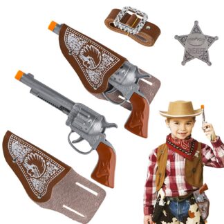 Laste kauboi püstol ja aksessuaarid