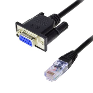 RJ45-RS232 jadaadapter, must (1m)