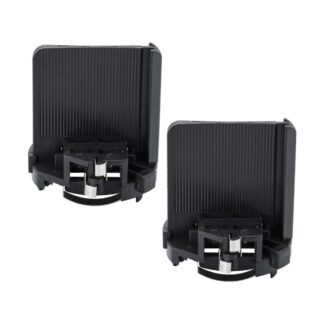 H7 halogeenlambi hoidik, must (2tk)