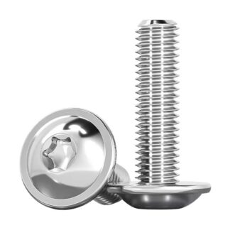 Roostevabast terasest Torx kruvid, äärikuga (20tk, M6x30mm)