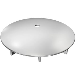 Kroomitud dušitrapi kate dušile ja vannile (112mm)