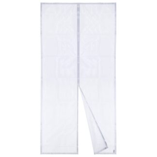 Magnetiga putukavõrk uksele, valge (120x220cm)