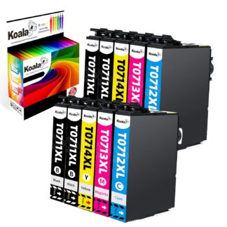 Printerikassetid, ühilduvad (10tk, must/sinine/punane/kollane)