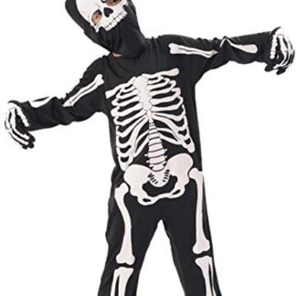 Laste skeletikostüüm poistele (s. 7-8 aastat)