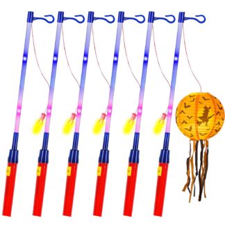 LED valguspulgad lastele, mitmevärvilised (6tk)