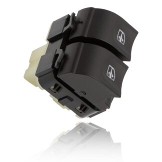 Akna tõstuki lüliti juhtnupp, must (vasak esiosa, Clio 4, Captur, Sandero)