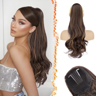 Laineline hobusesabapikendus, tume pruun (50cm)