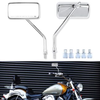 Mootorratta tahavaatepeeglid, kroomitud