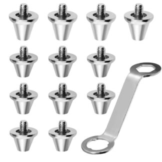 Jalgpallisaabaste vahetatavad naglid, metallist, mutrivõtmega (11mm, 13mm)