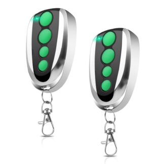 Garaažiukse pult, 4 nupuga, TOPENS M12-le (2tk, 433.92 MHz)