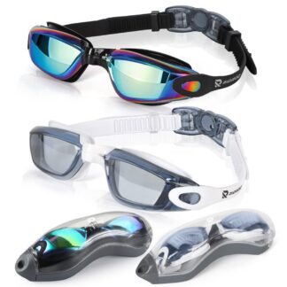 Ujumisprillid, UV-kaitsega, mustad