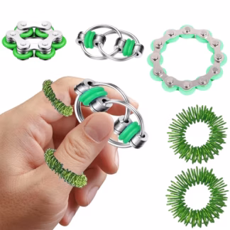 5-osaline stressimänguasjade komplekt