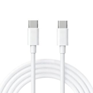 USB-C kaabel, valge (1m, 60W)