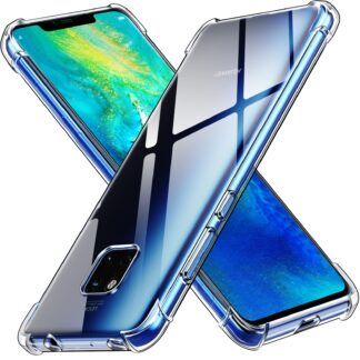 Telefonikaaned Huawei Mate 20 Pro, läbipaistev silikoon