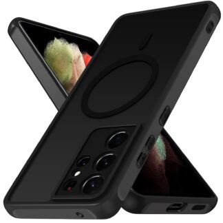 Telefonikaaned Samsung Galaxy S21 Ultra 5G, magnetilised, must