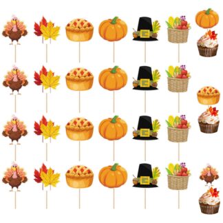 Tänupüha koogikaunistused (24tk)