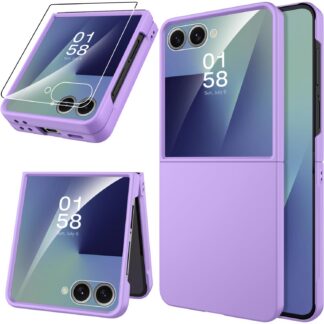 Telefonikaaned ja ekraanikaitse Samsung Galaxy Z Flip 7, lilla