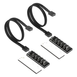 Arvuti ventilaatori jagaja, 5-osaline (2tk, 30cm)