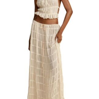 Naiste seelikukomplekt, topp ja maksiseelik (s. 42)