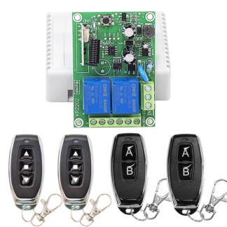 Kaugjuhtimislüliti, 2 kanalit (433MHz, 220V)