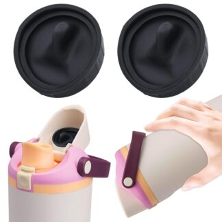 Veepudeli korgi tihendid, silikoonist, must