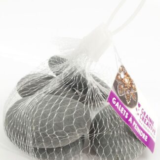 Värvitavad kivid, hallid (10tk, Ø20-30mm)