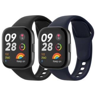 Xiaomi Redmi Watch 3 rihmad, must ja sinine (2tk)