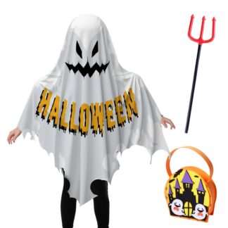 Kummituse kostüüm-keep lastele, valge