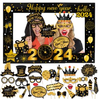 Uusaasta fototarvikute komplekt pildiraamiga (26 osa, 90x60cm)