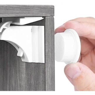 Magnetilised lapselukud kappidele (20tk, 3 võtit)