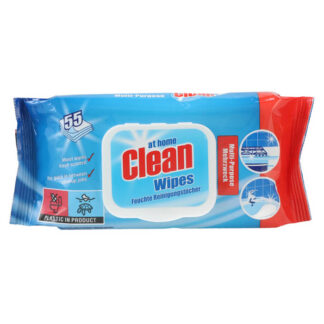 Niisked salvrätid pindade puhastamiseks, 55 tk pakis