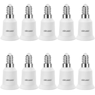 Kuumakindel lambipesa adapter E14-E27 (10tk)