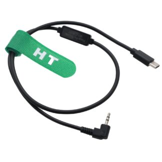 Juhtimiskaabel USB-C LANC 2.5mm, must (50cm)