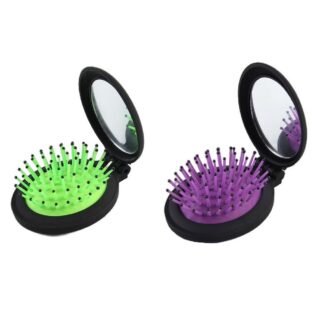 Kokkuvolditav peegliga juuksehari (2tk)