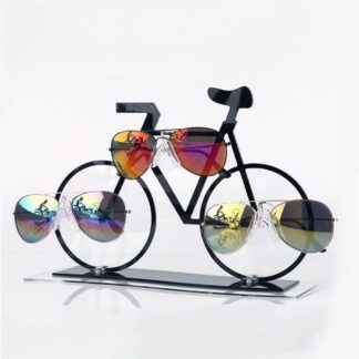 Prillide hoidik, akrüülist, jalgratta kujuga